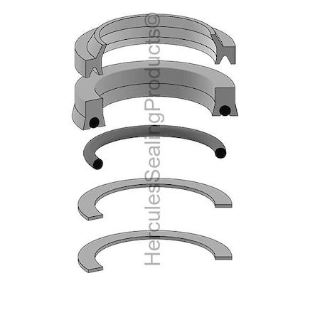 Hydro-Line - After Market Parts Hydraulic Cylinder Repair Kit- 5-1/2 Rod Kit N5-660-P-44V